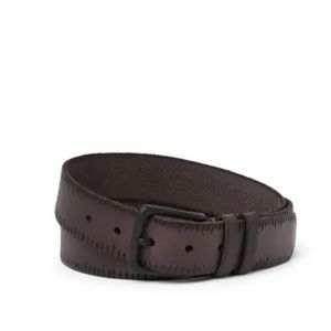 NWT AllSaints 35mm Embossed Leather Belt
